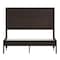 Flash Furniture DK Brown Full Wooden Platform Bed with Headboard MG-09004FB-F-DKBRN-GG - alternate 4